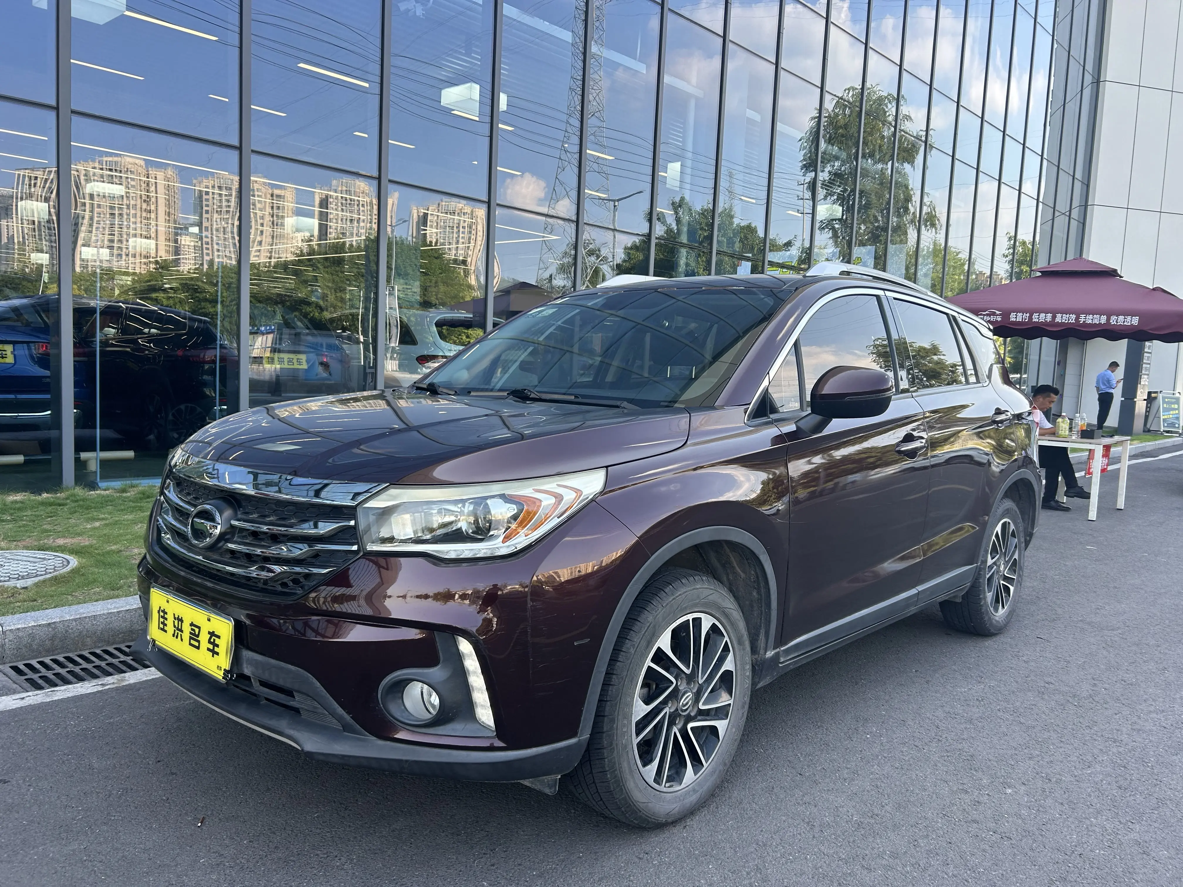 GAC Trumpchi GS4  из Китая