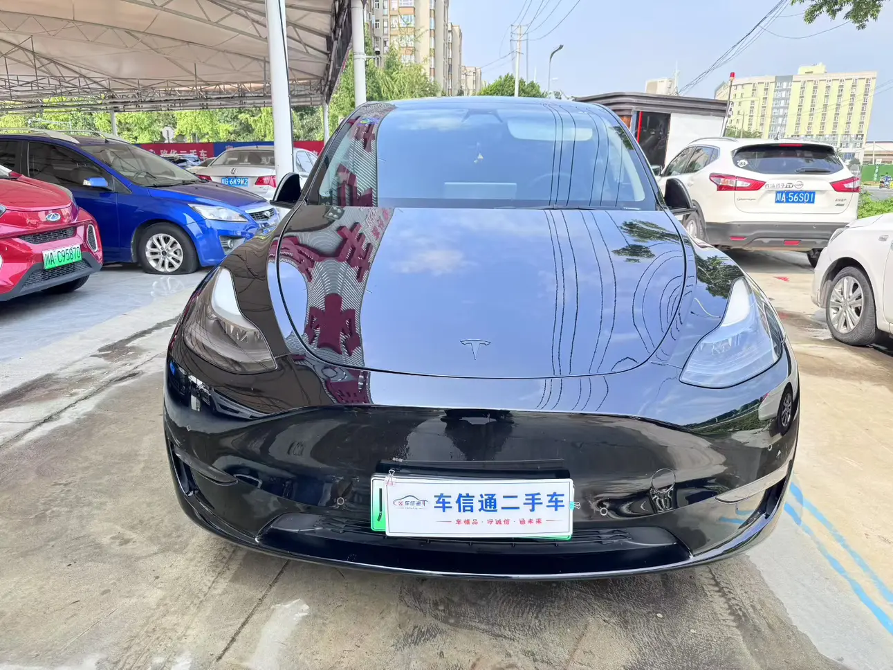 Tesla Model Y  из Китая
