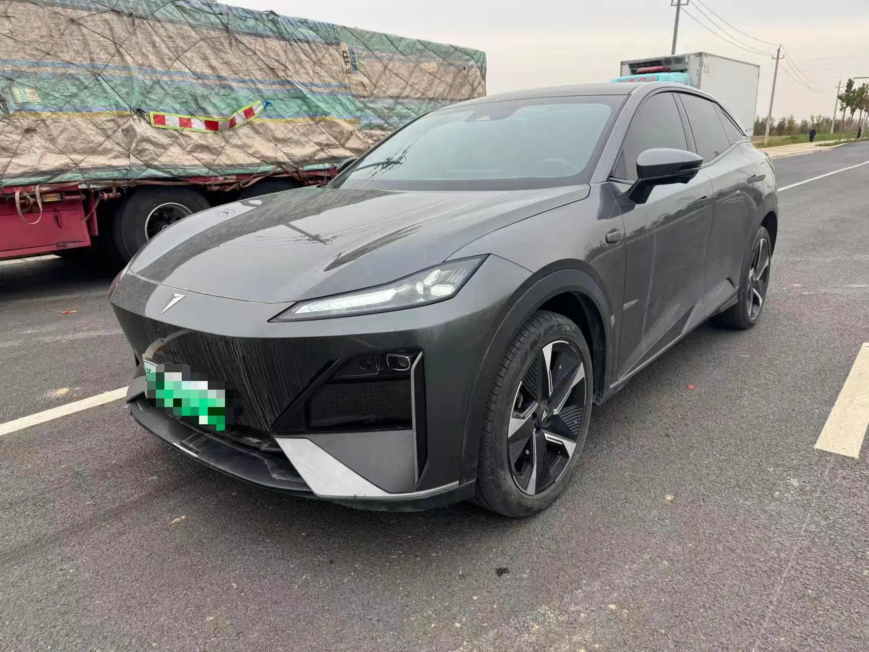 Deepal Dark blue S07  из Китая