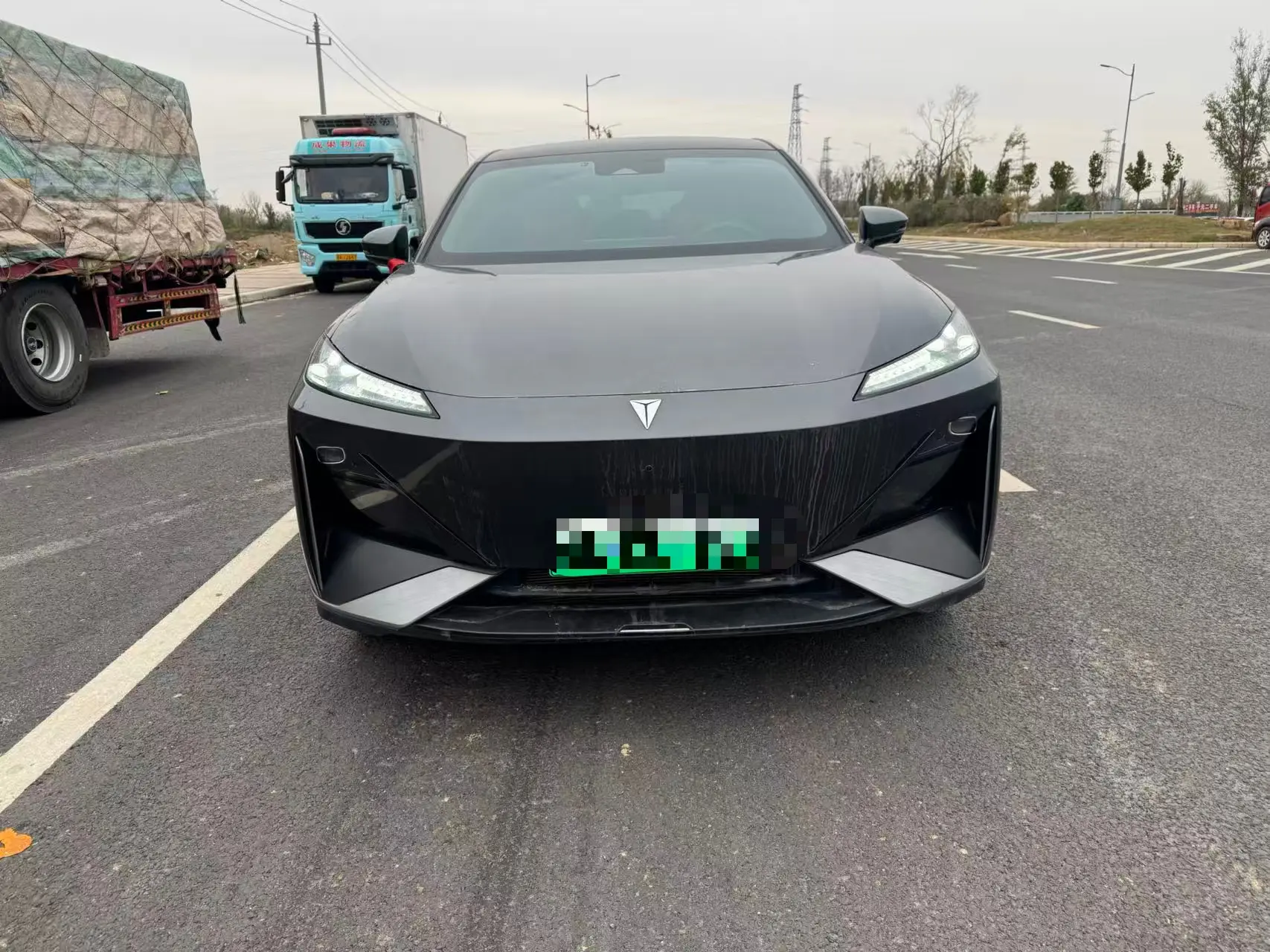 Deepal Dark blue S07  из Китая