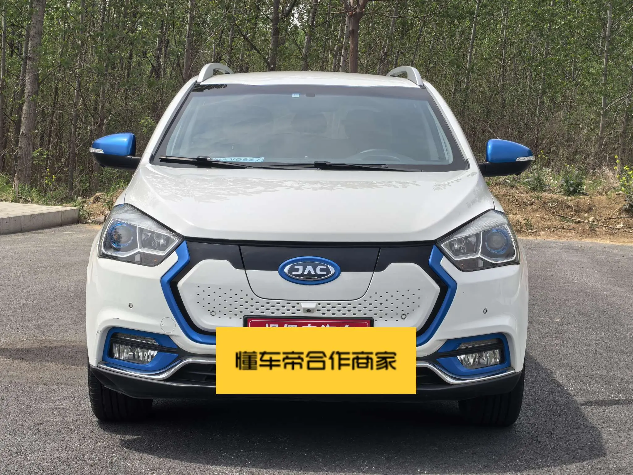 Jiangxi JAC iEV7S  из Китая