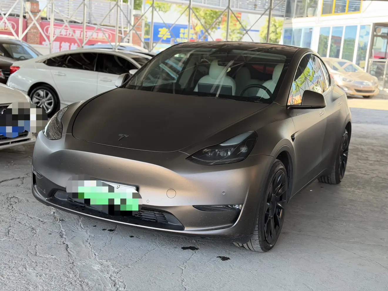 Tesla Model Y  из Китая