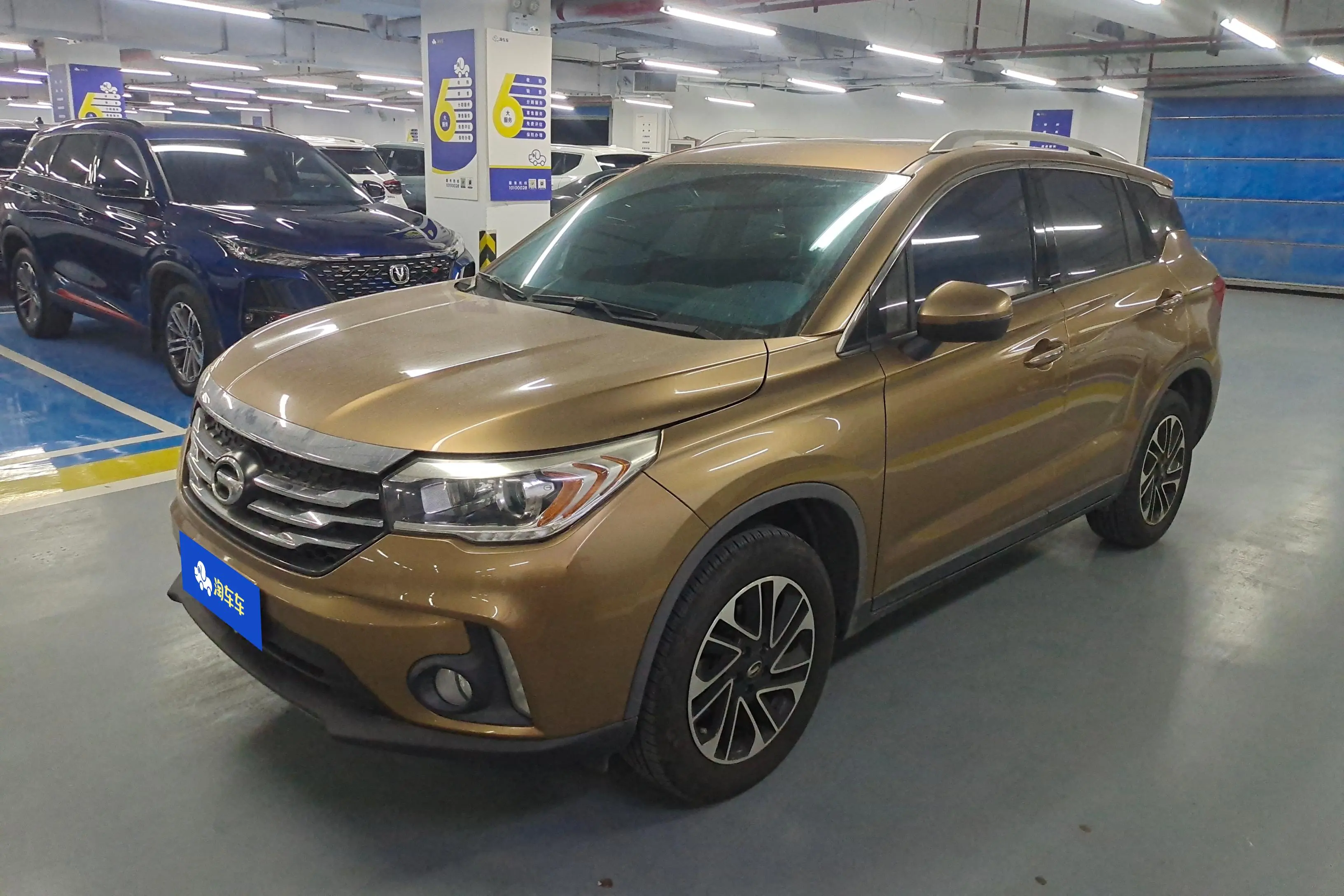 GAC Trumpchi GS4  из Китая