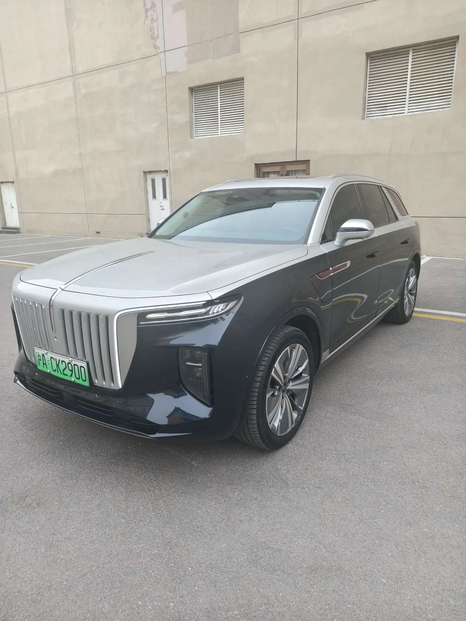 Hongqi E-HS9  из Китая