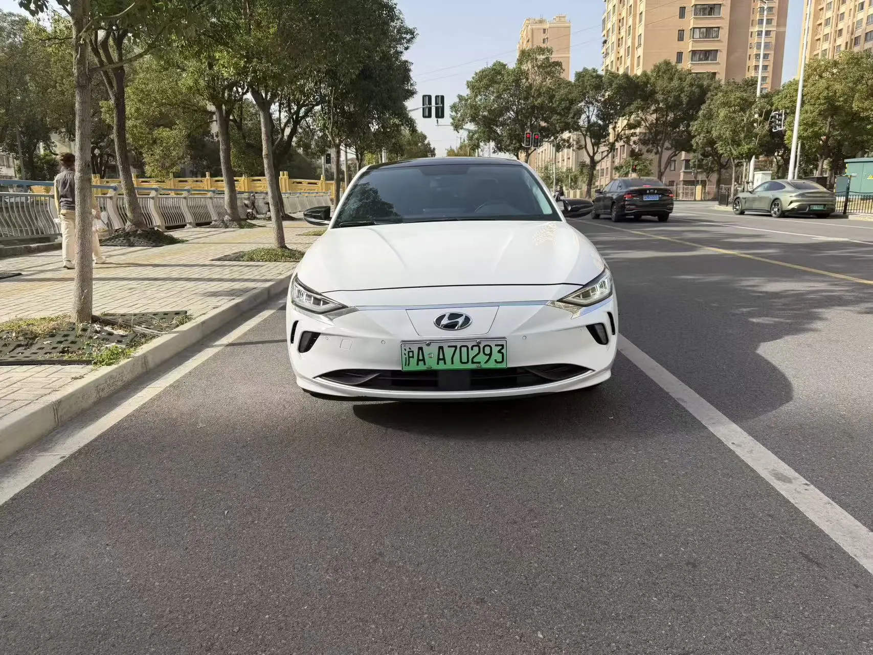 Hyundai Festa pure electric  из Китая