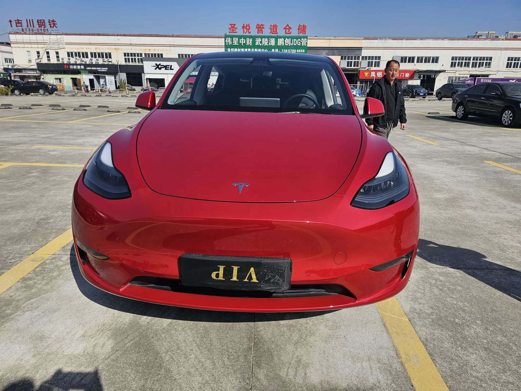 Tesla Model Y  из Китая