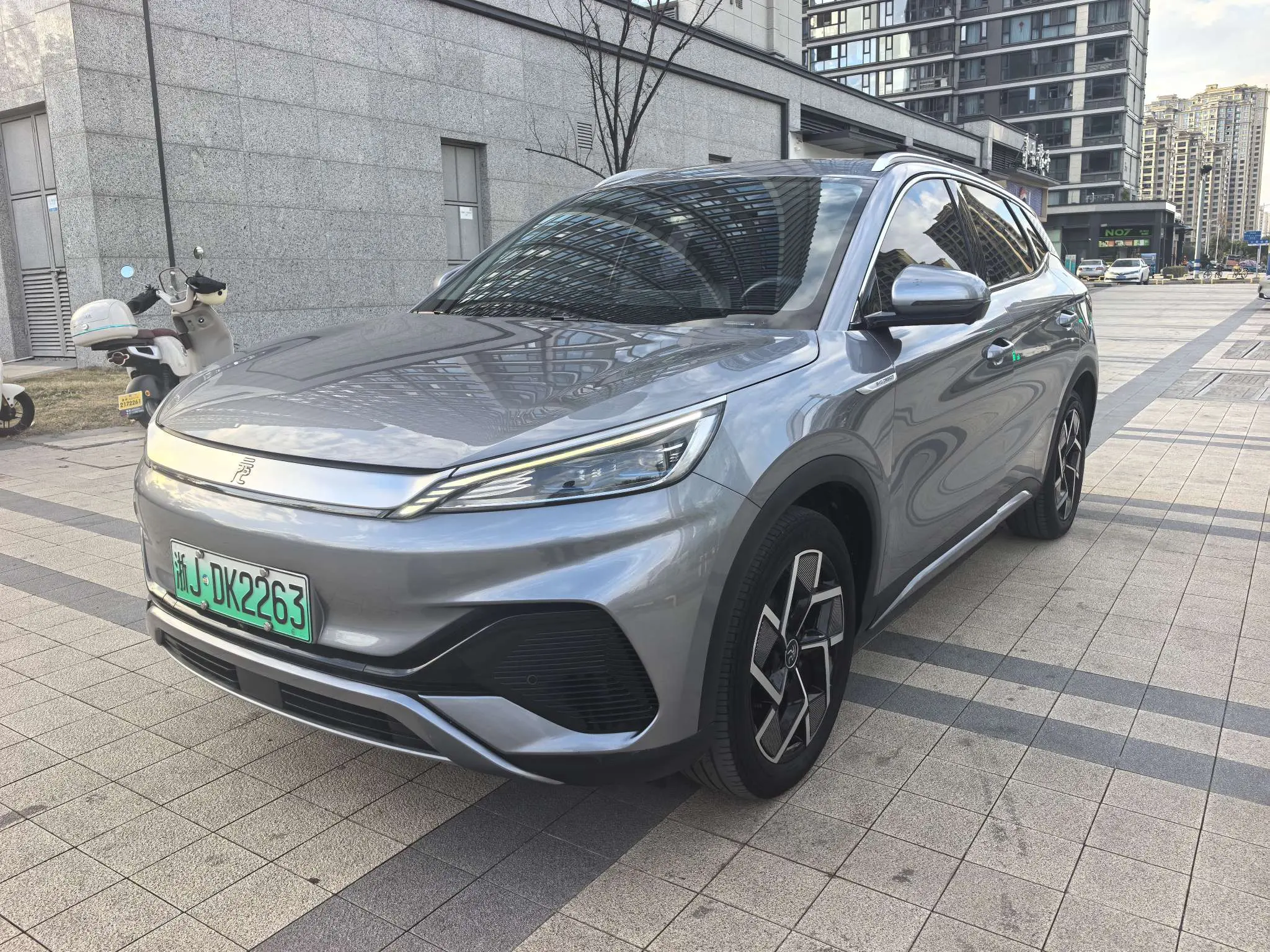 BYD Yuan PLUS  из Китая