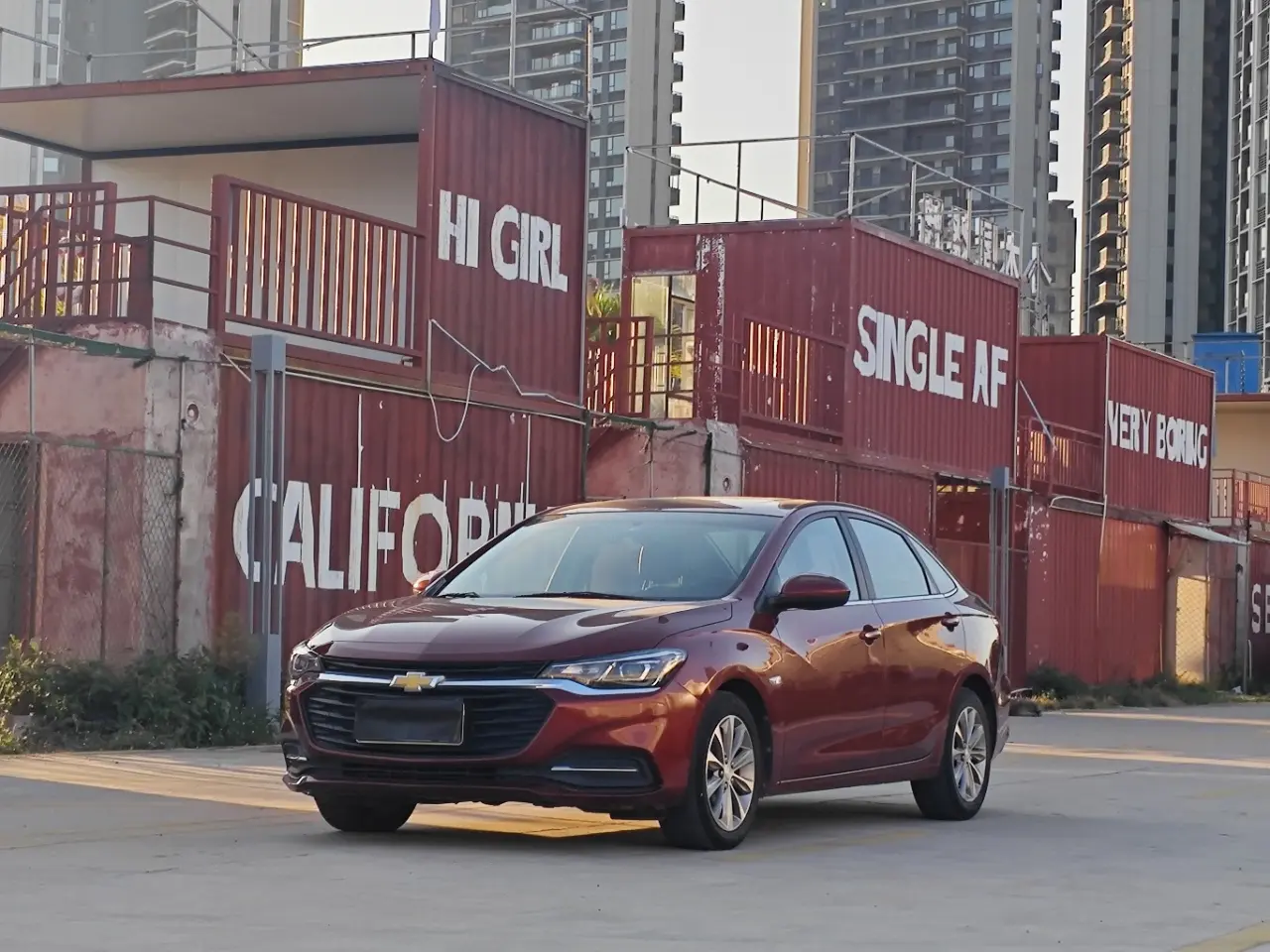 Chevrolet Monza (Cruze)  из Китая