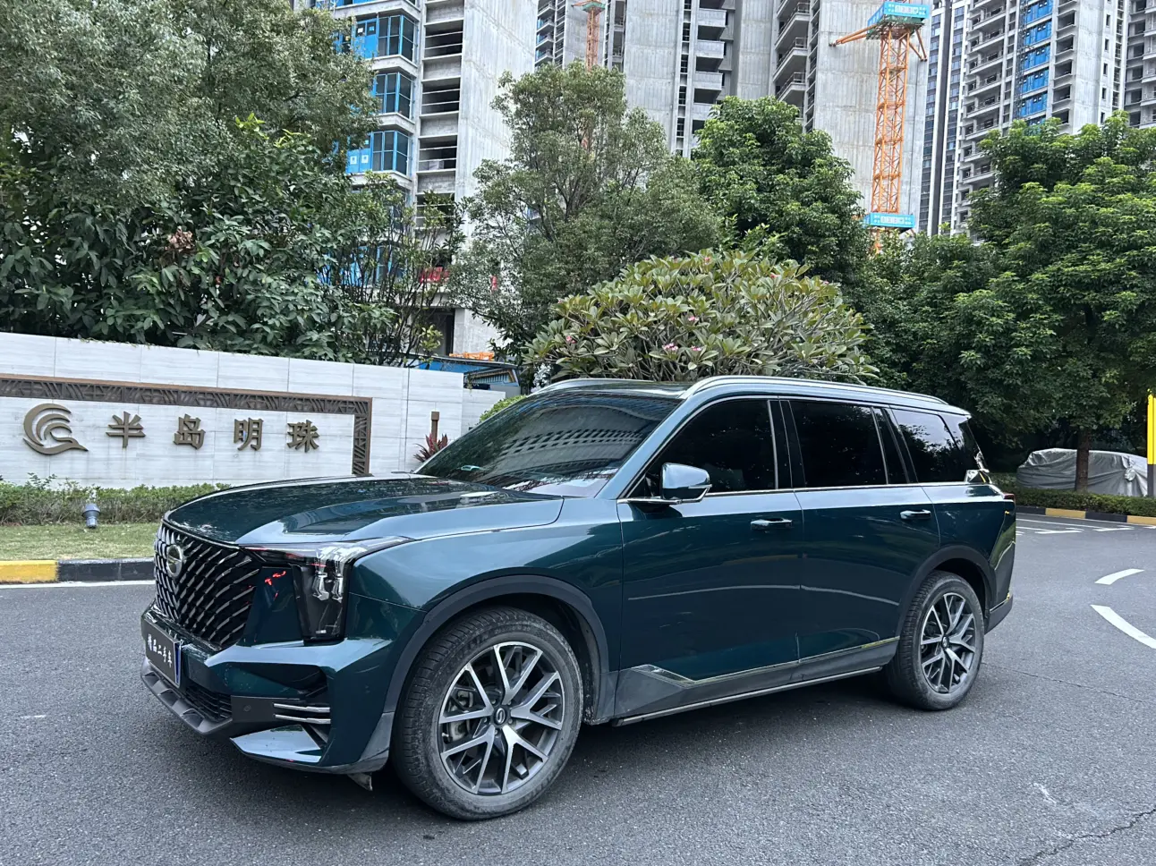 GAC Trumpchi GS8  из Китая