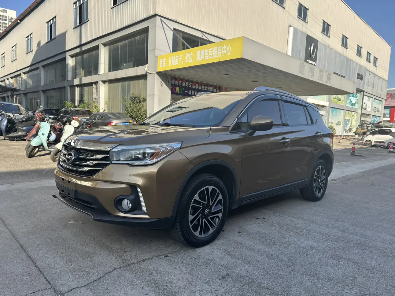 GAC Trumpchi GS4  из Китая