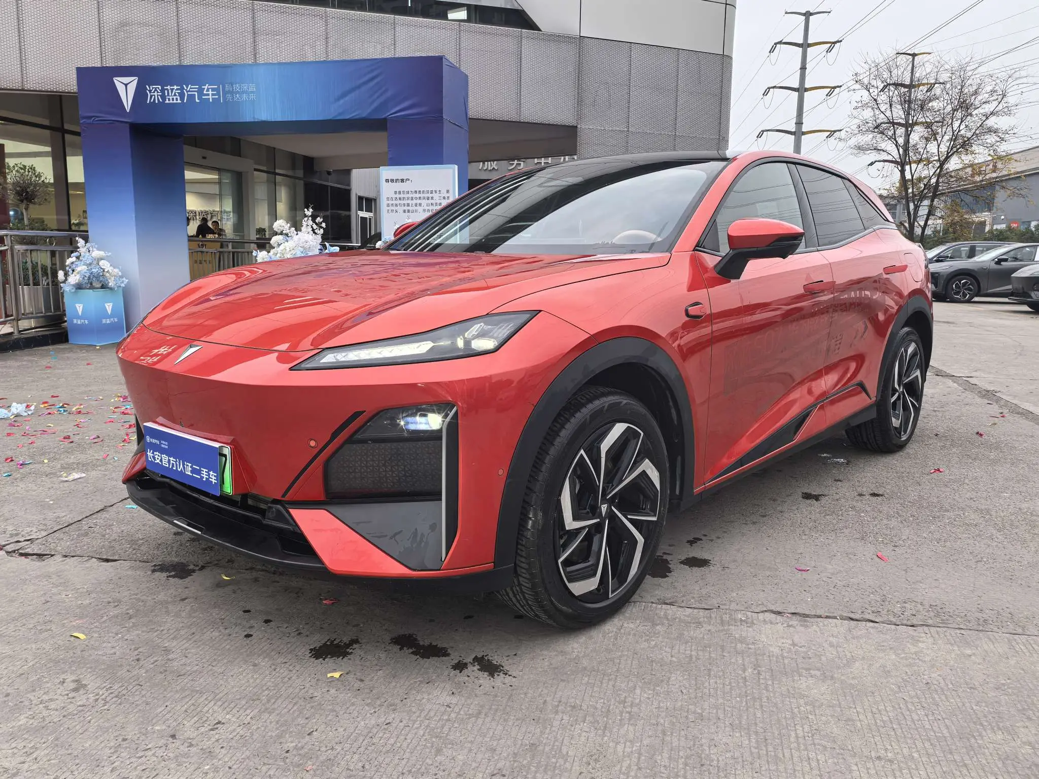 Deepal Dark blue S07  из Китая