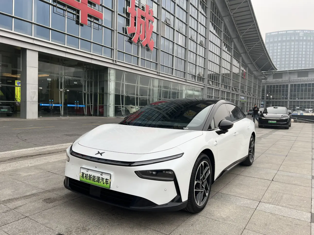 Xpeng P7+  из Китая