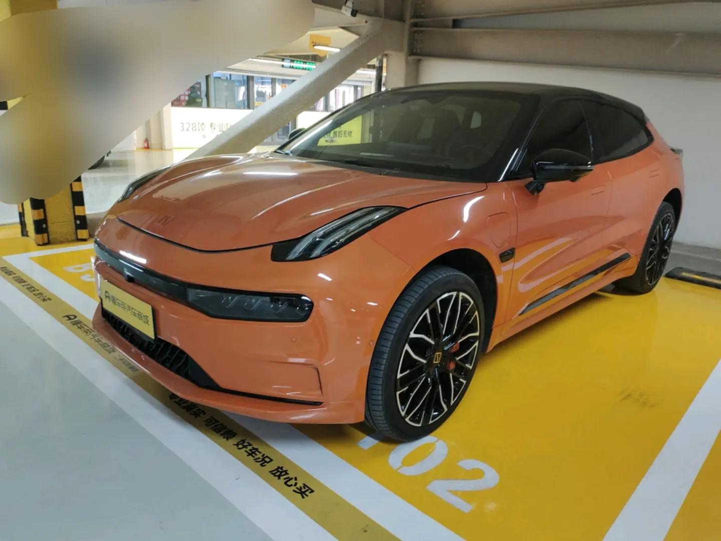 ZEEKR 001  из Китая