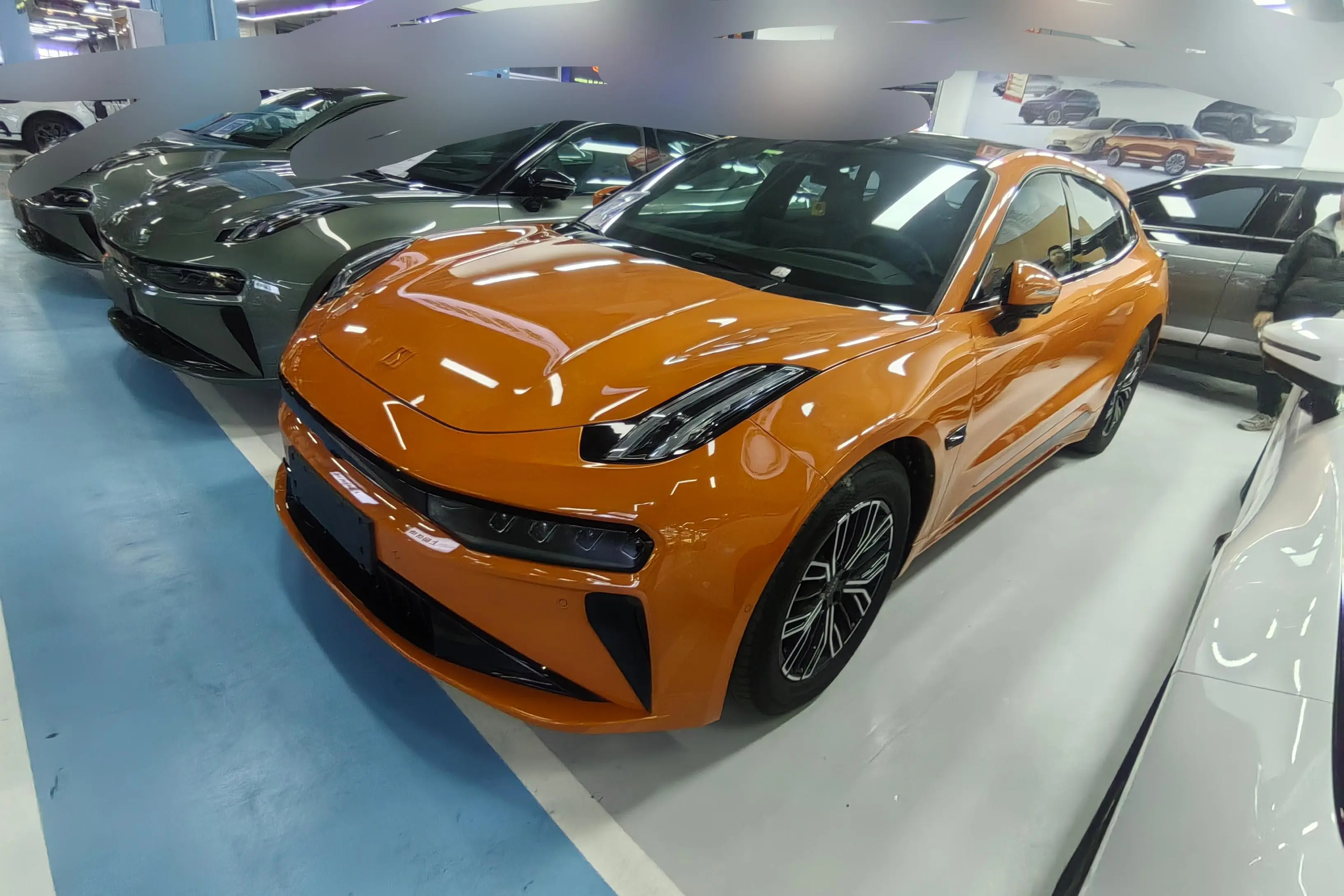 ZEEKR 001  из Китая