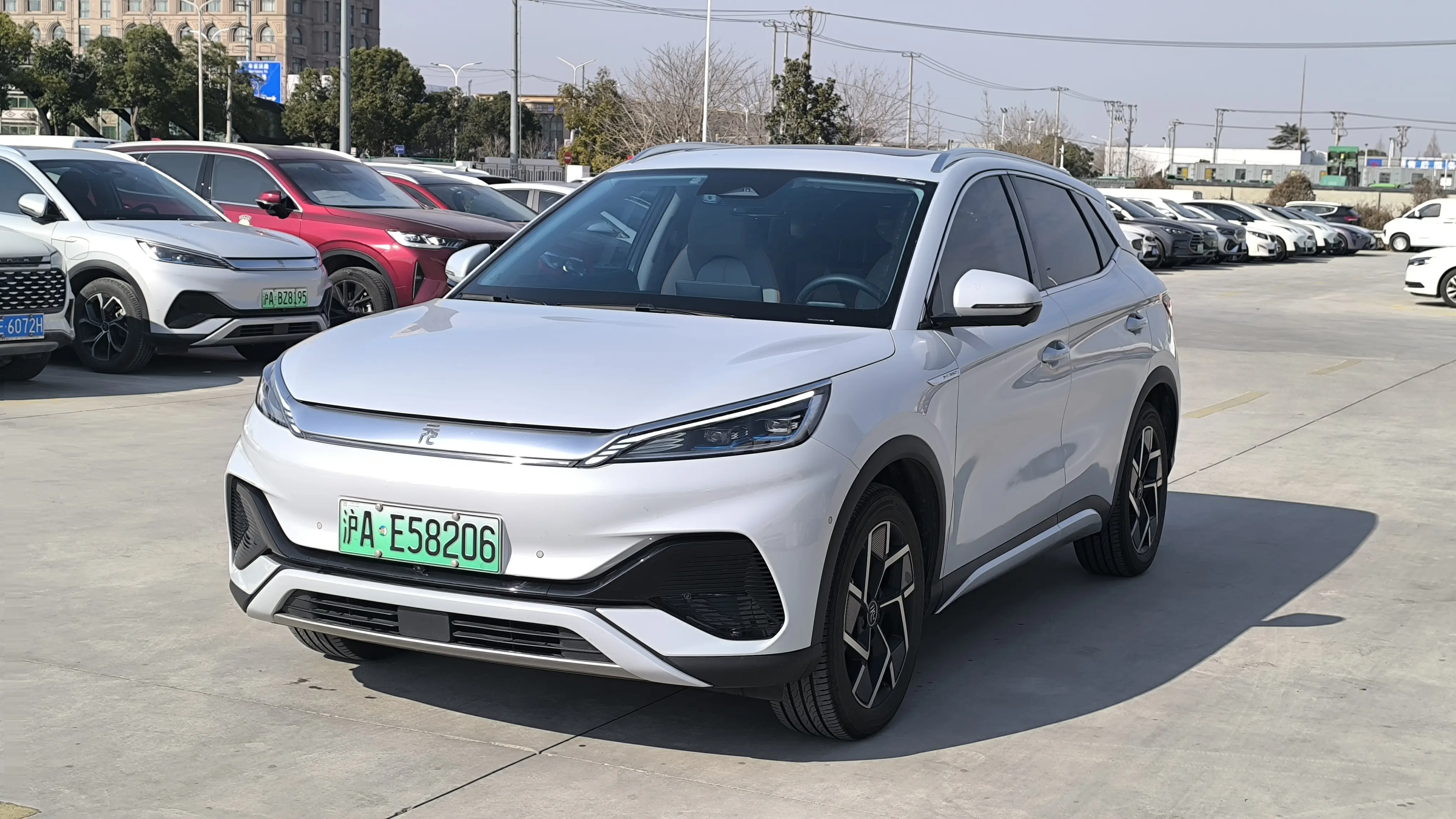 BYD Yuan PLUS  из Китая