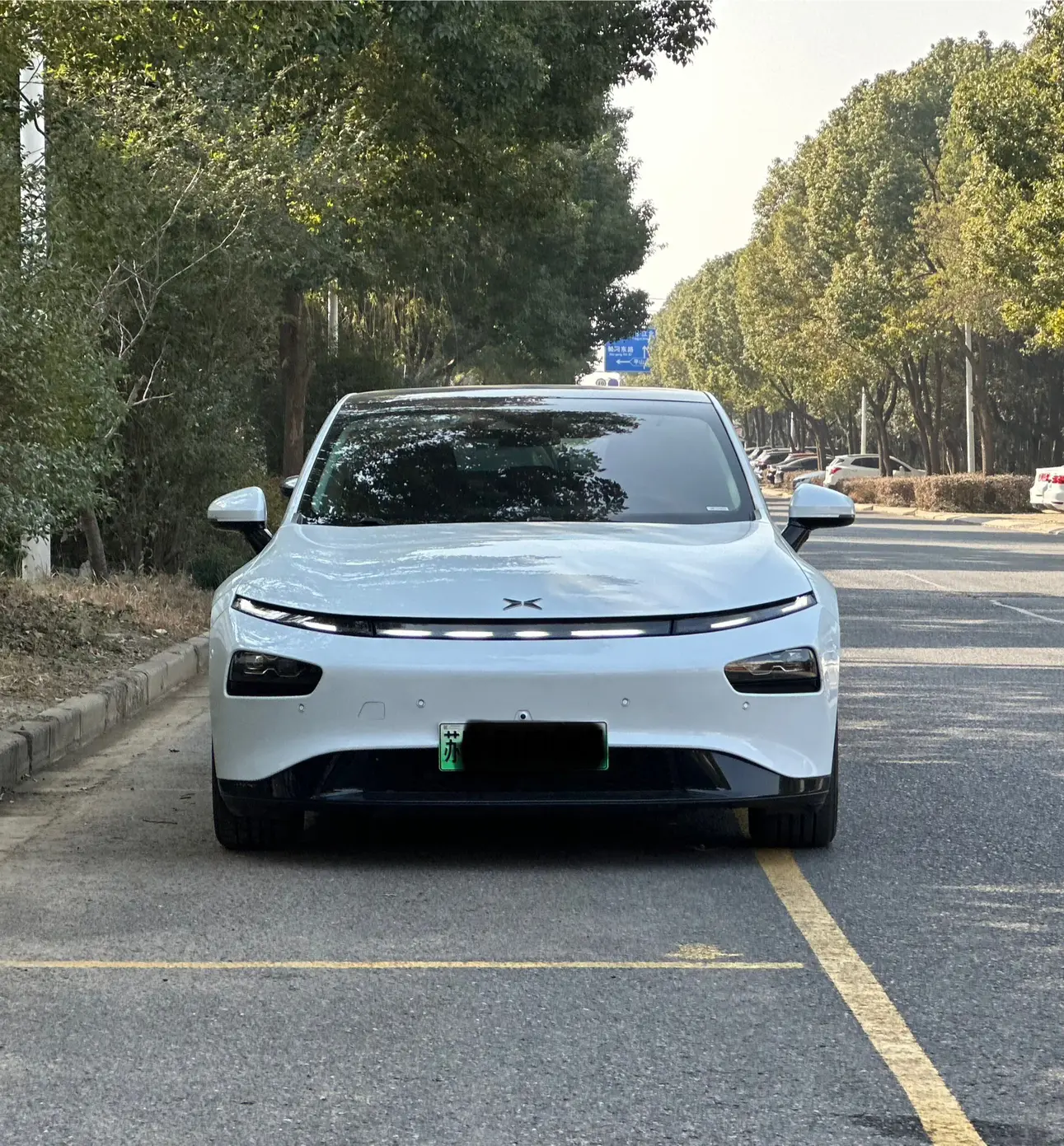 Xpeng P7  из Китая