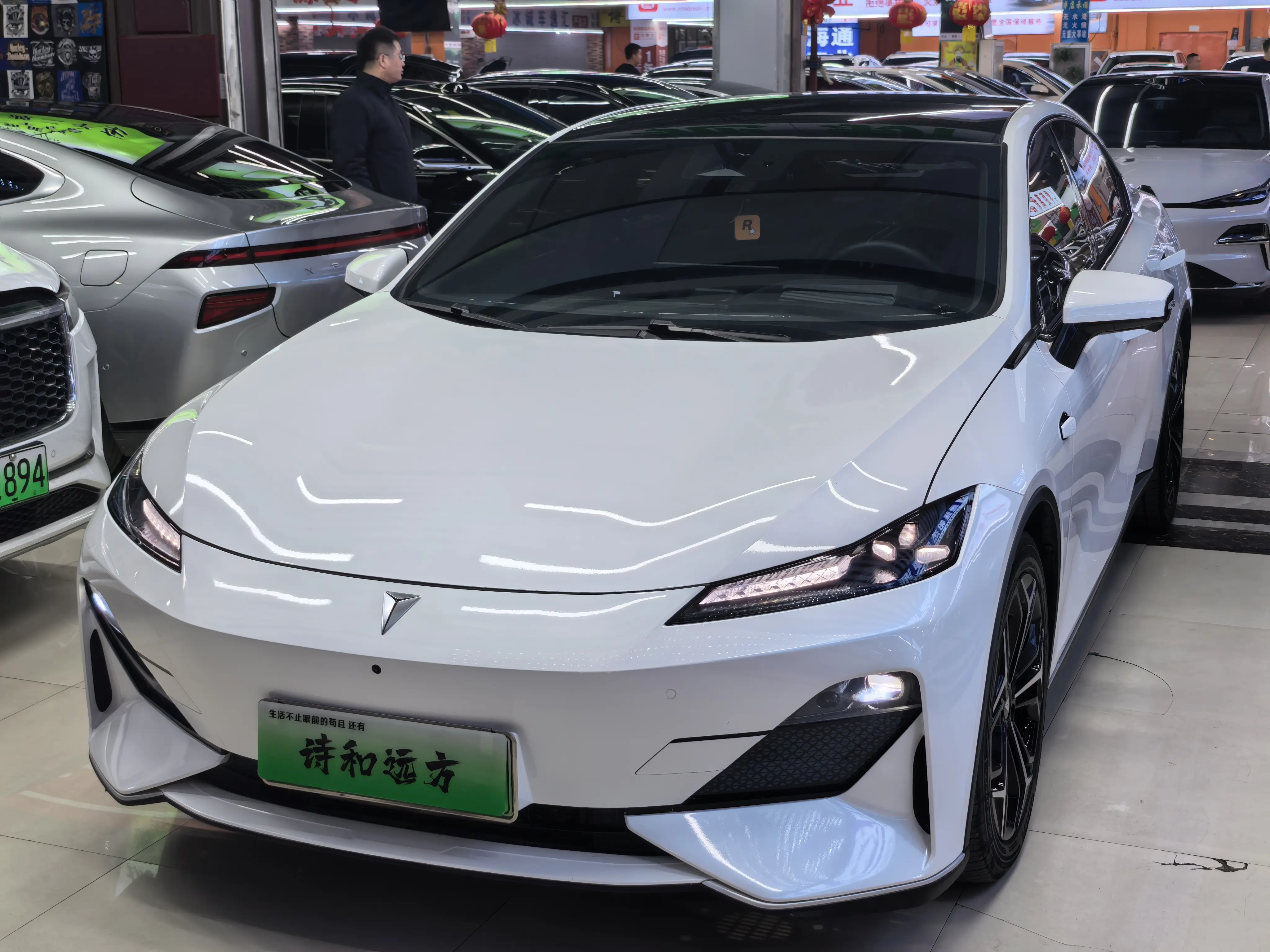 Deepal Dark blue SL03  из Китая