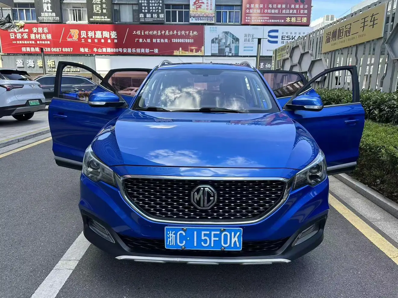 MG ZS  из Китая