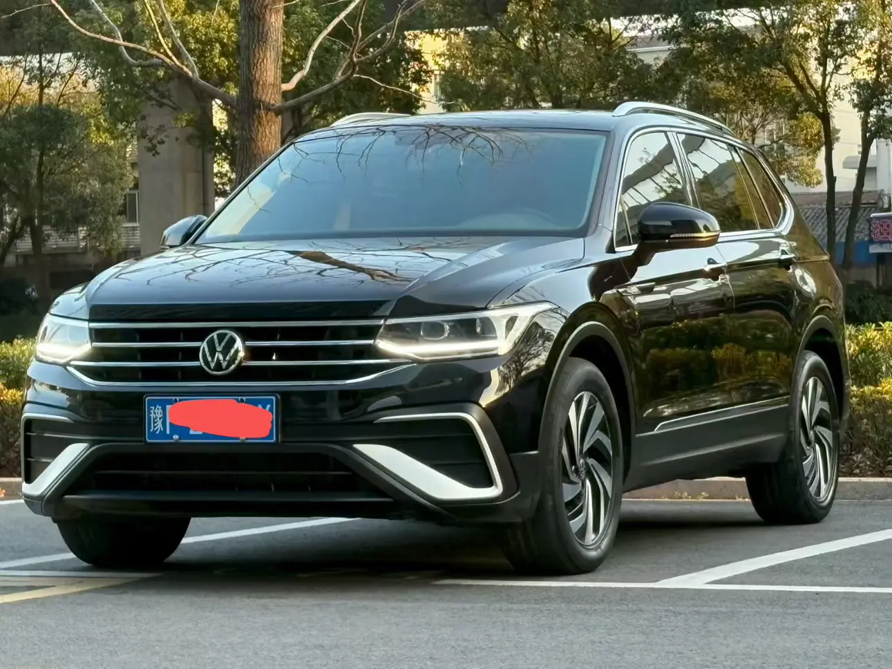Volkswagen Tiguan L  из Китая