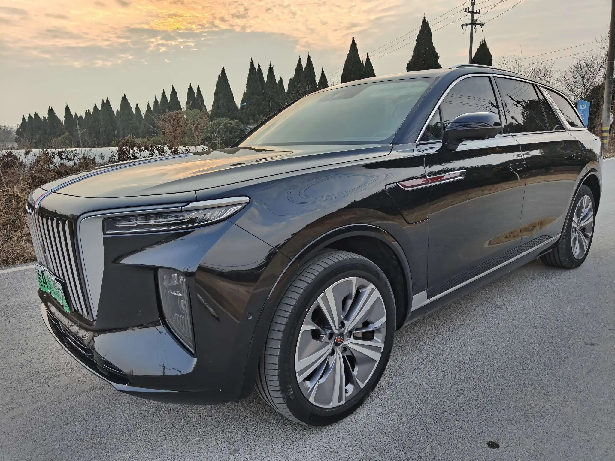 Hongqi E-HS9  из Китая