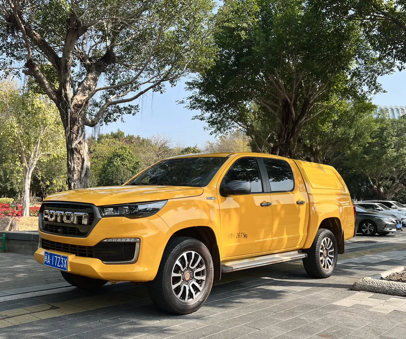 Foton Those who open up the land control the road  из Китая