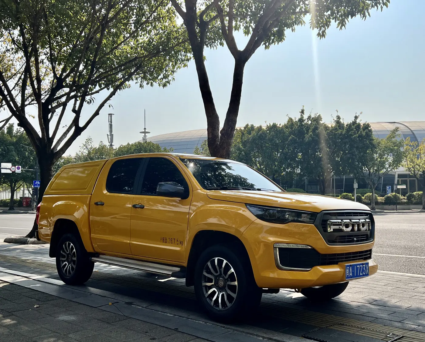 Foton Those who open up the land control the road  из Китая