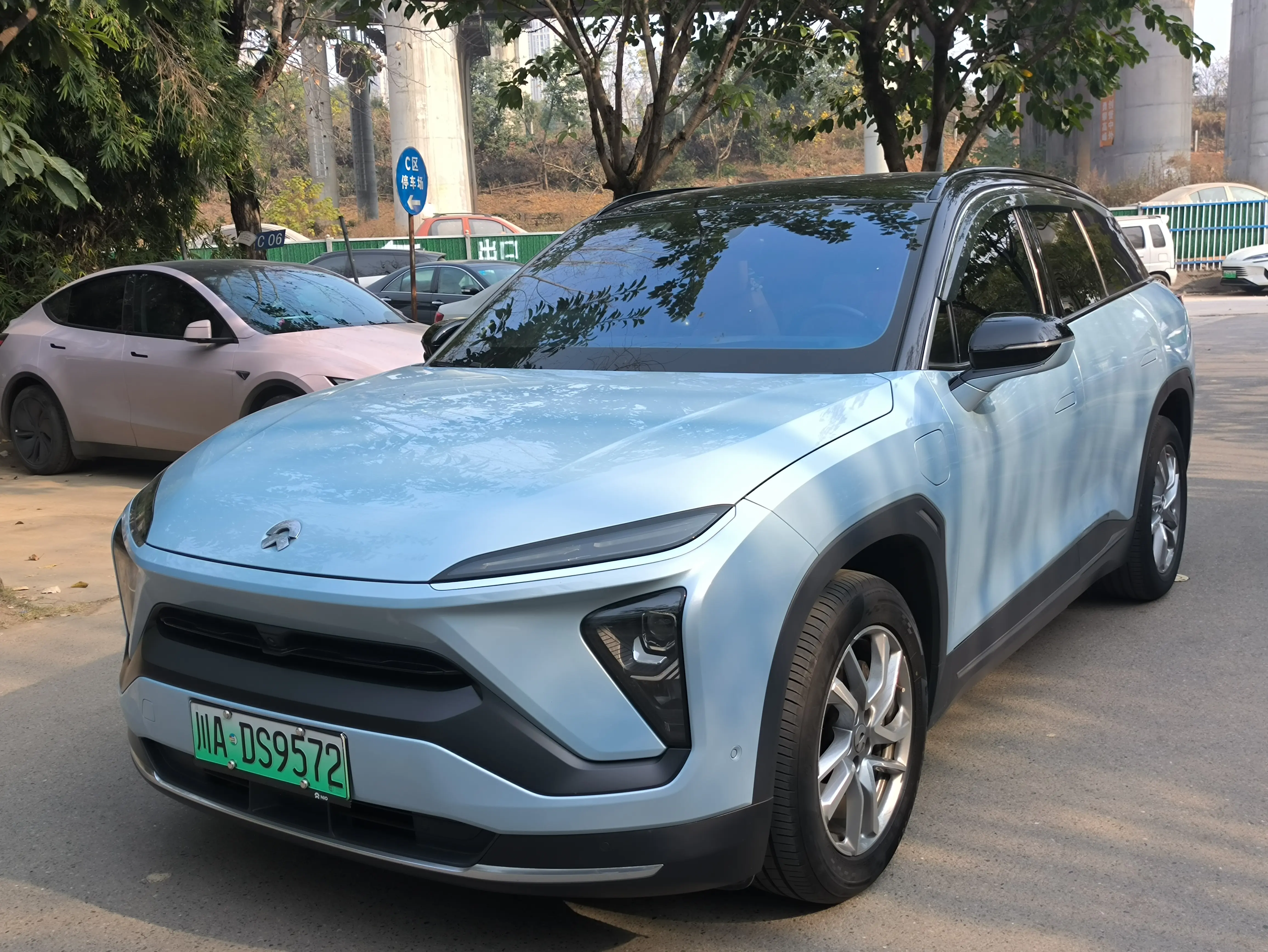 NIO ES6  из Китая