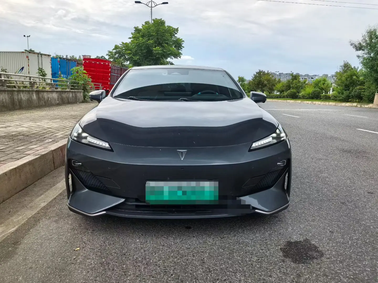 Deepal Dark blue SL03  из Китая