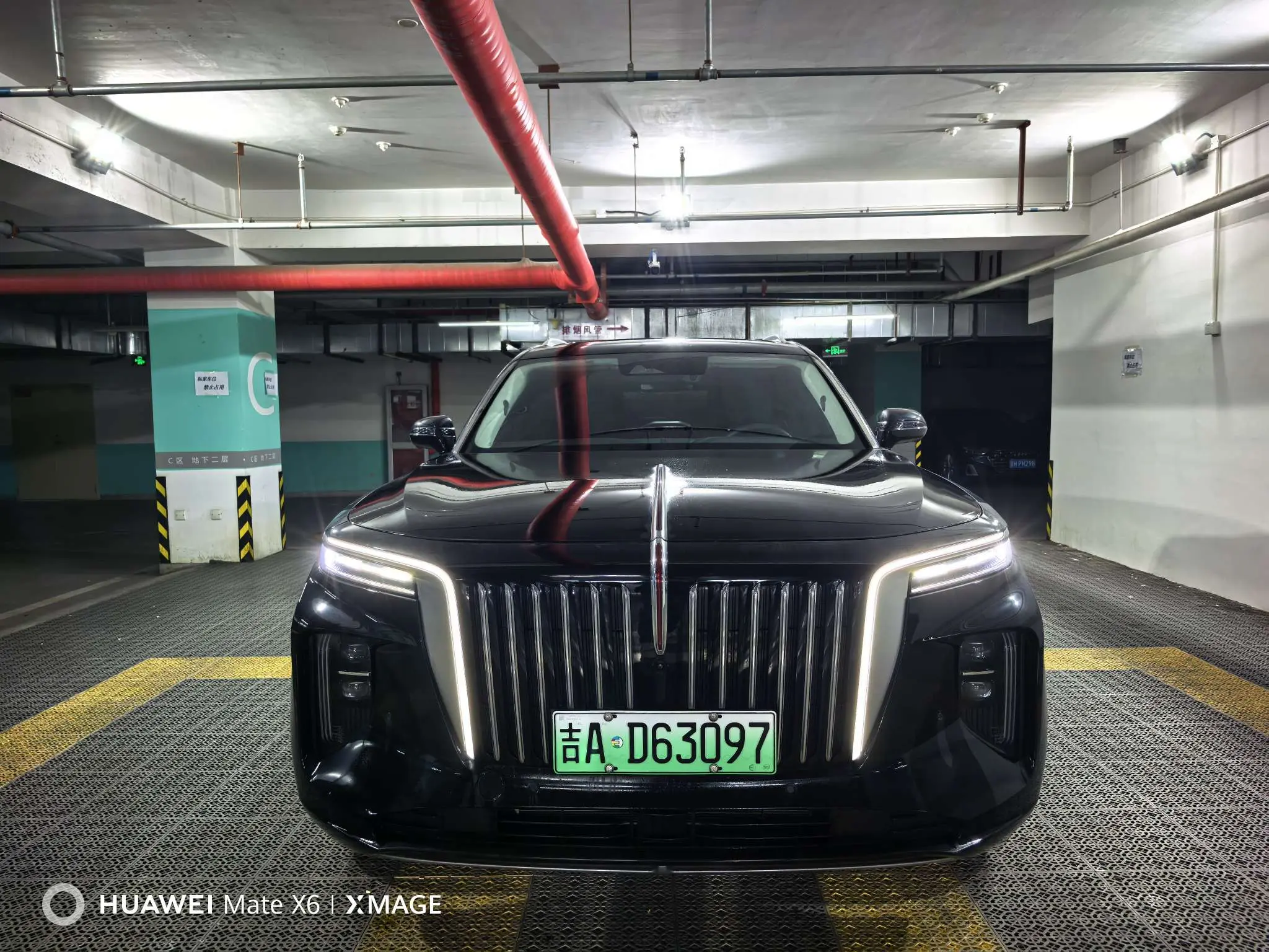 Hongqi E-HS9  из Китая