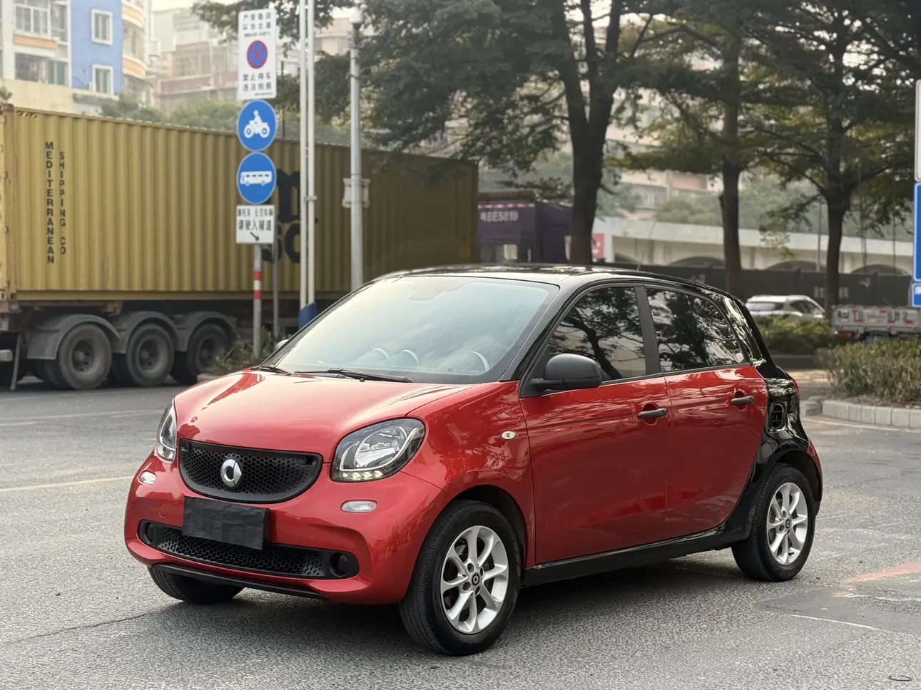Smart forfour  из Китая