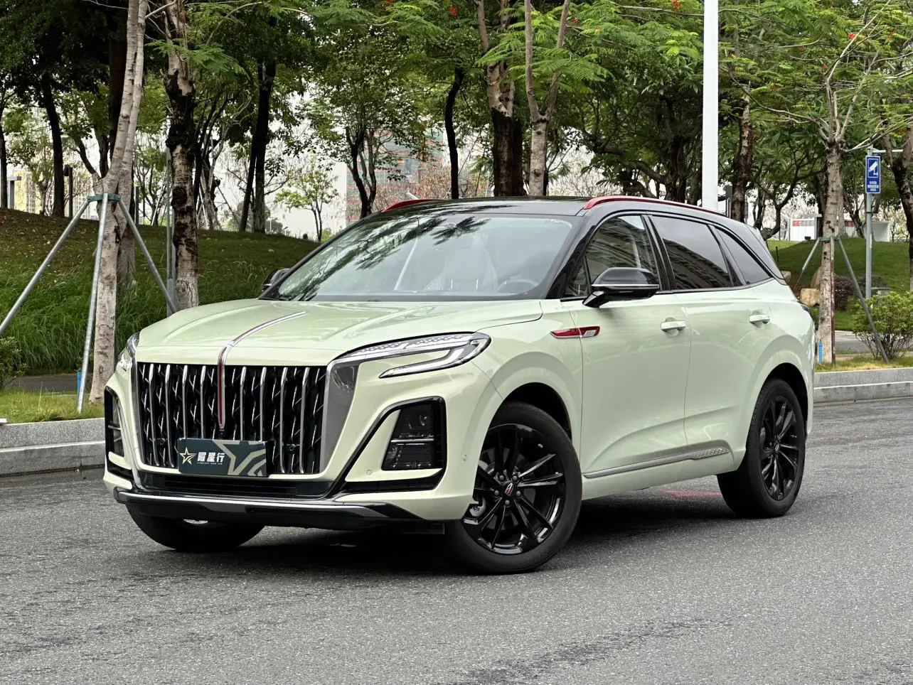 Hongqi HS3  из Китая