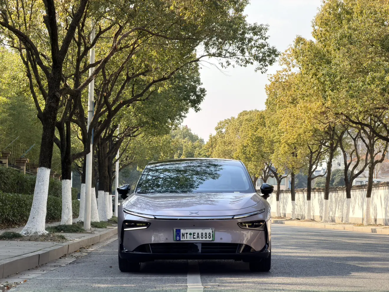 Xpeng P7+  из Китая