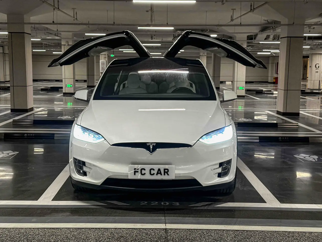 Tesla Model X  из Китая