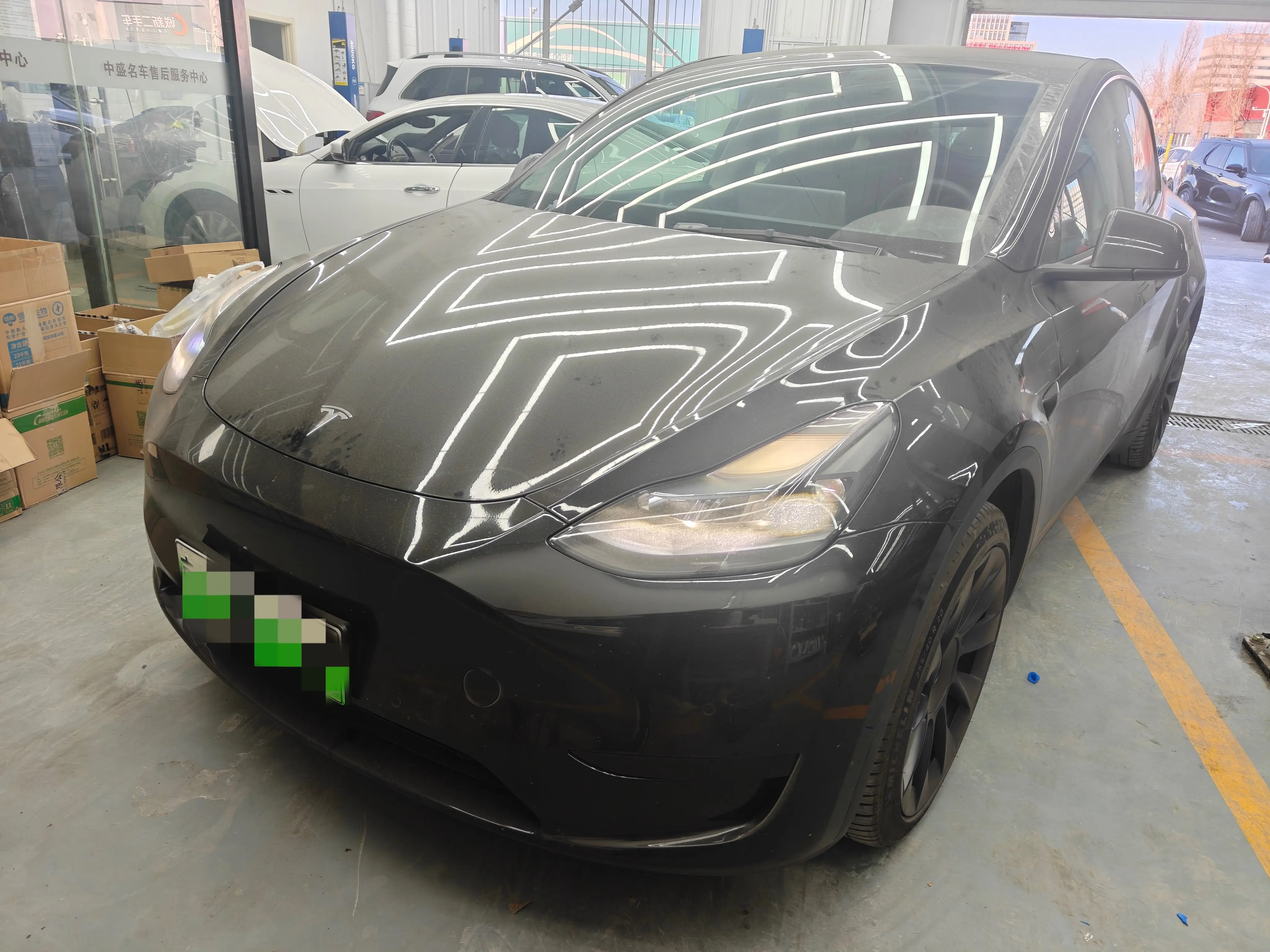 Tesla Model Y  из Китая