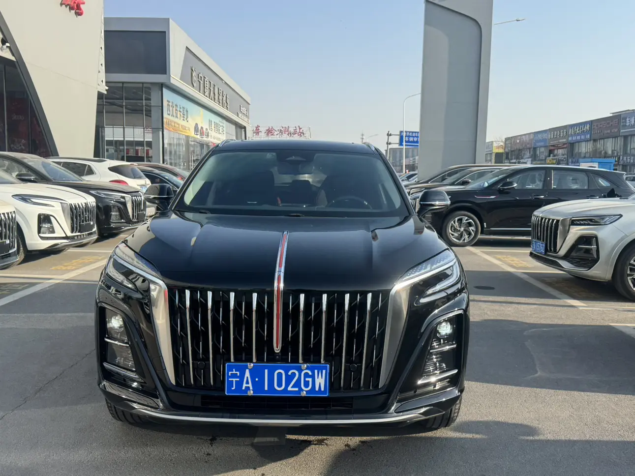 Hongqi HS3  из Китая