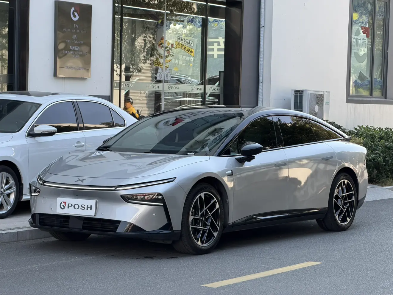 Xpeng P7+  из Китая