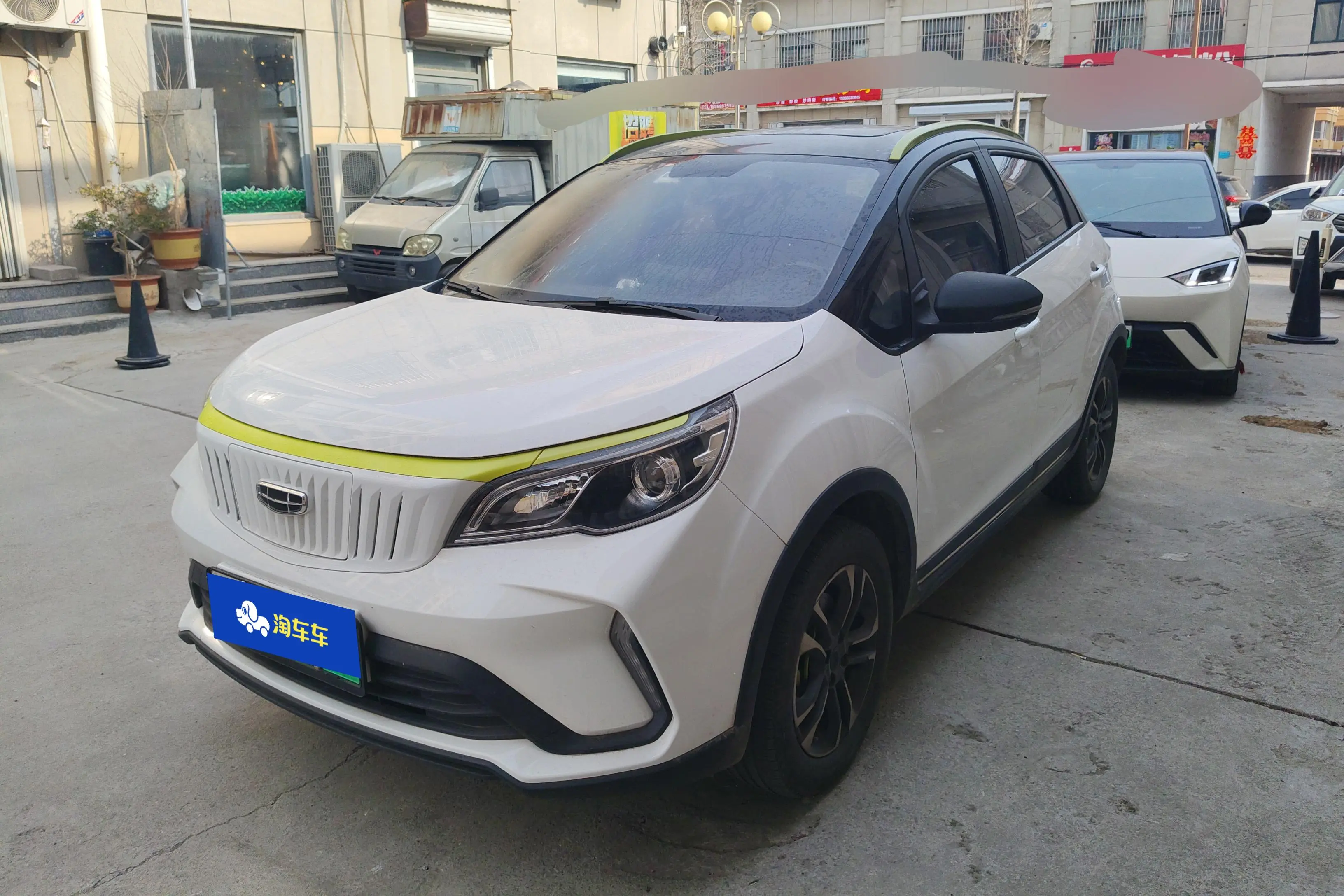 Geely EX3 Kung Fu Cow  из Китая