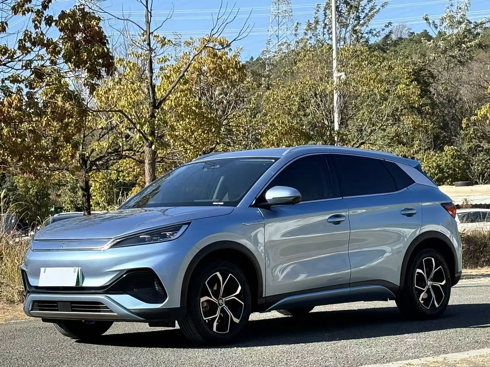 BYD Yuan PLUS  из Китая