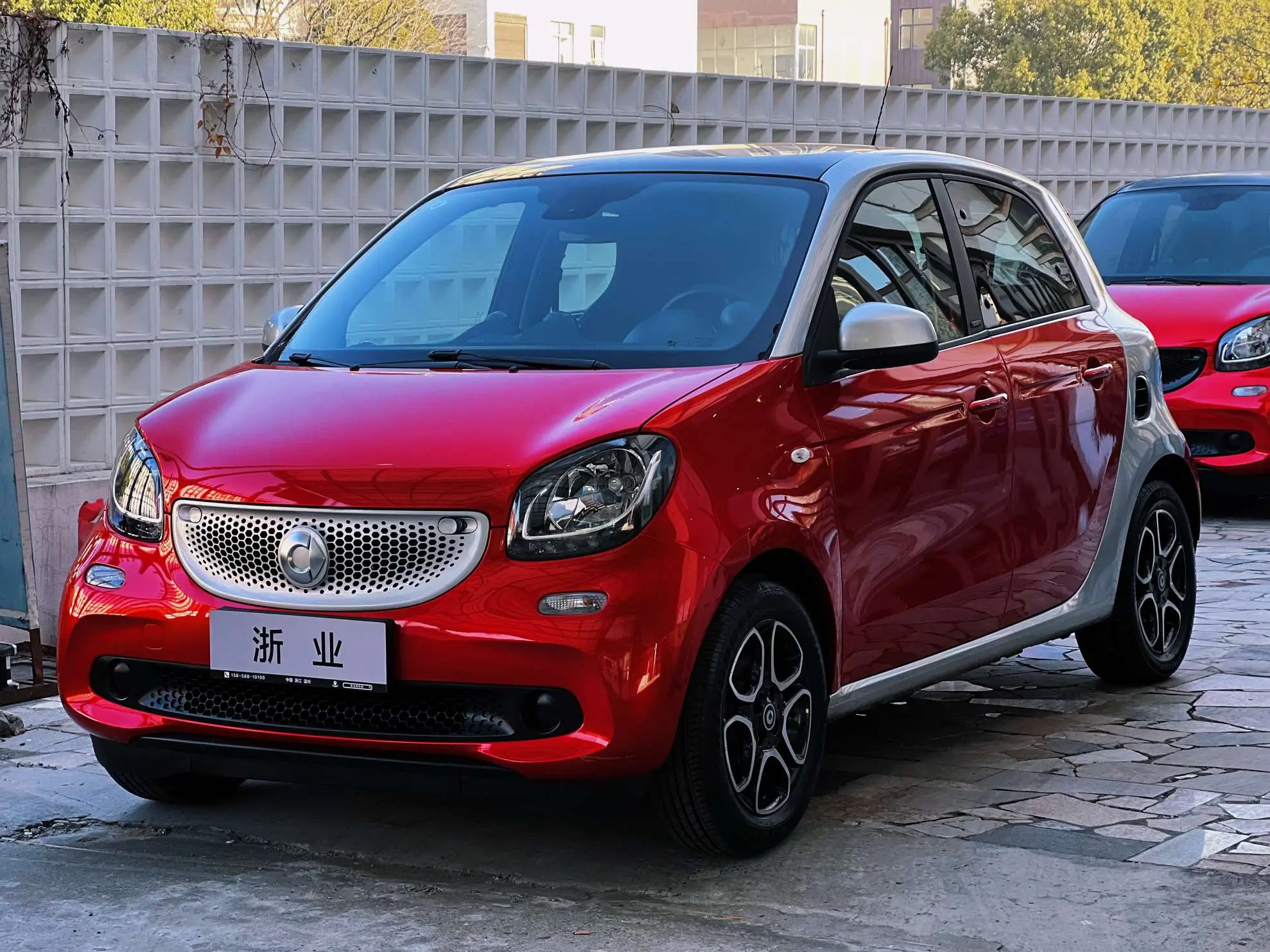 Smart forfour  из Китая