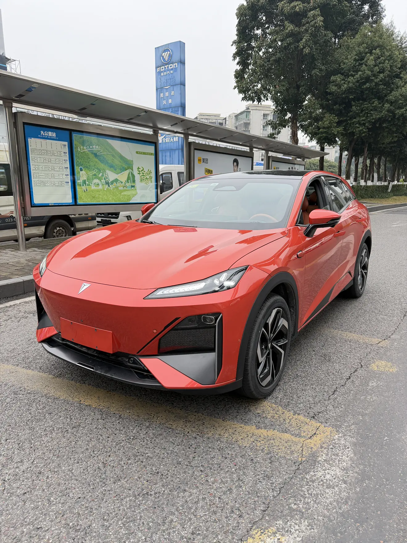 Deepal Dark blue S07  из Китая