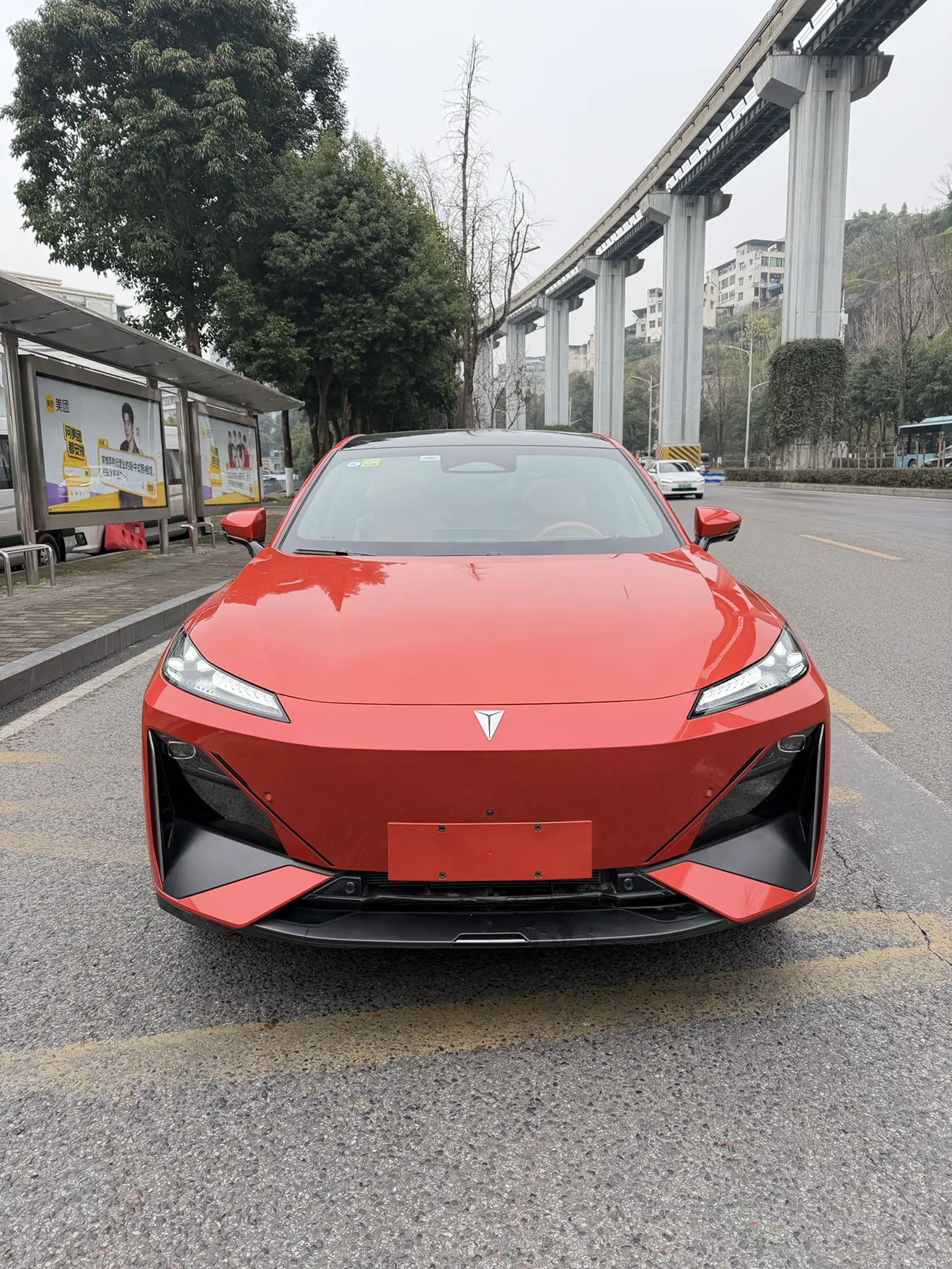 Deepal Dark blue S07  из Китая