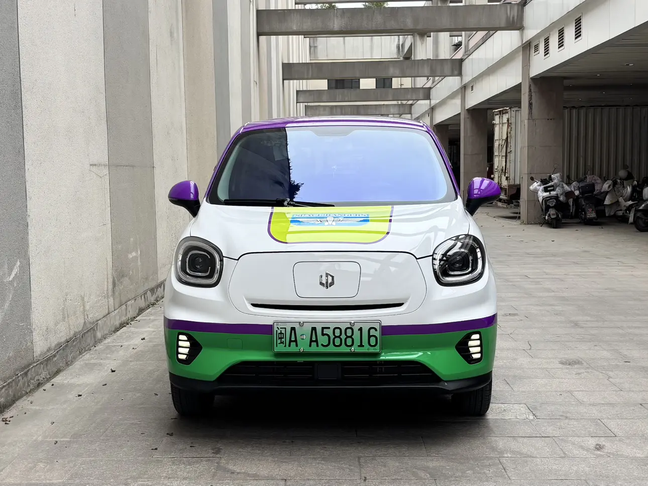 Leapmotor Zero running T03  из Китая