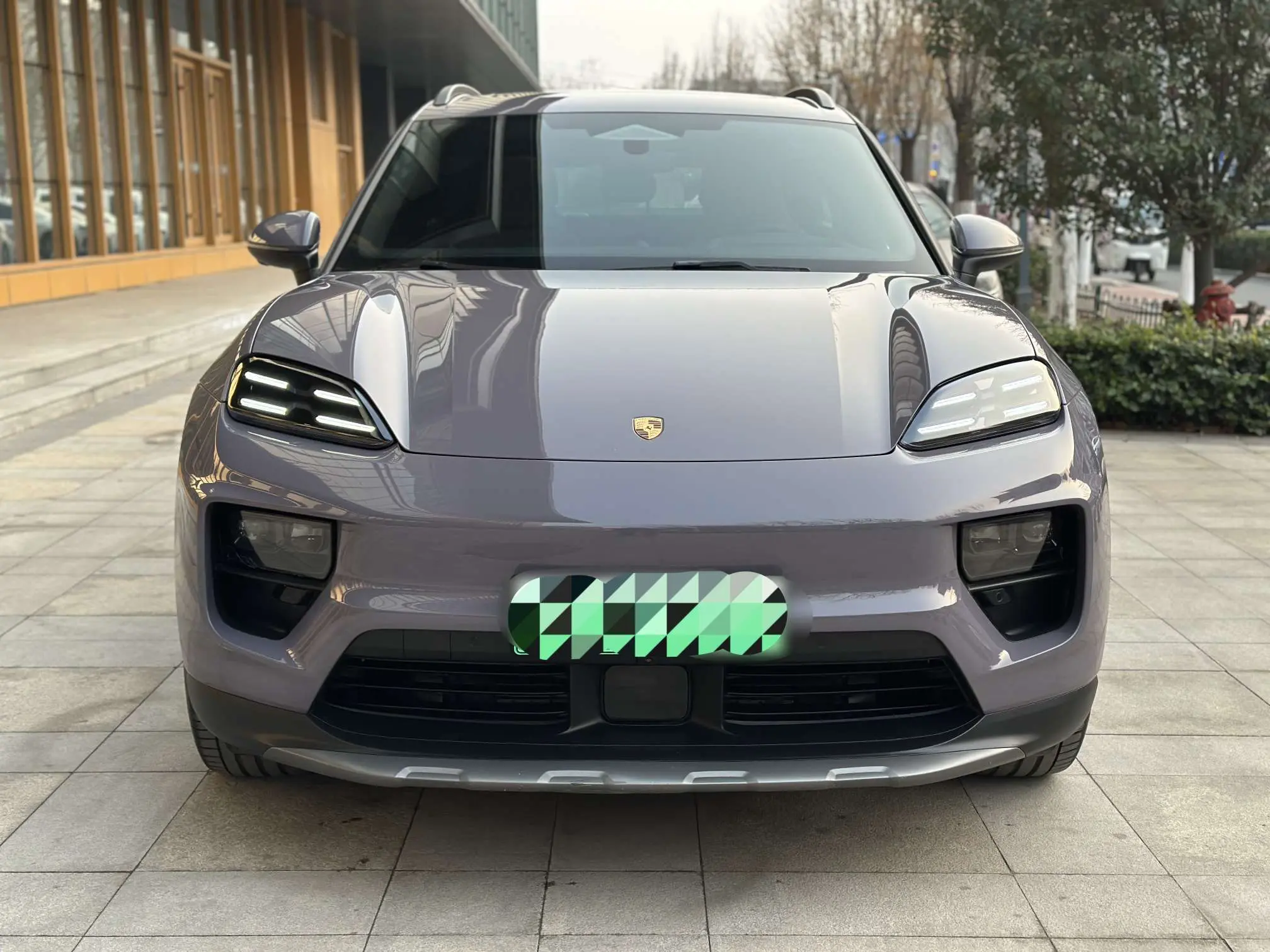 Porsche Macan EV  из Китая