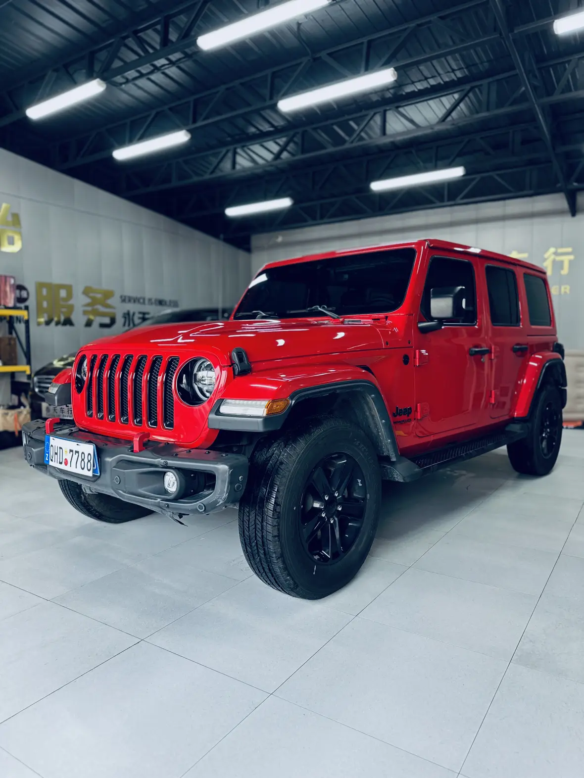 Jeep Wrangler  из Китая