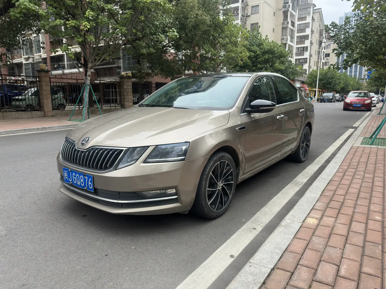 Skoda Octavia  из Китая