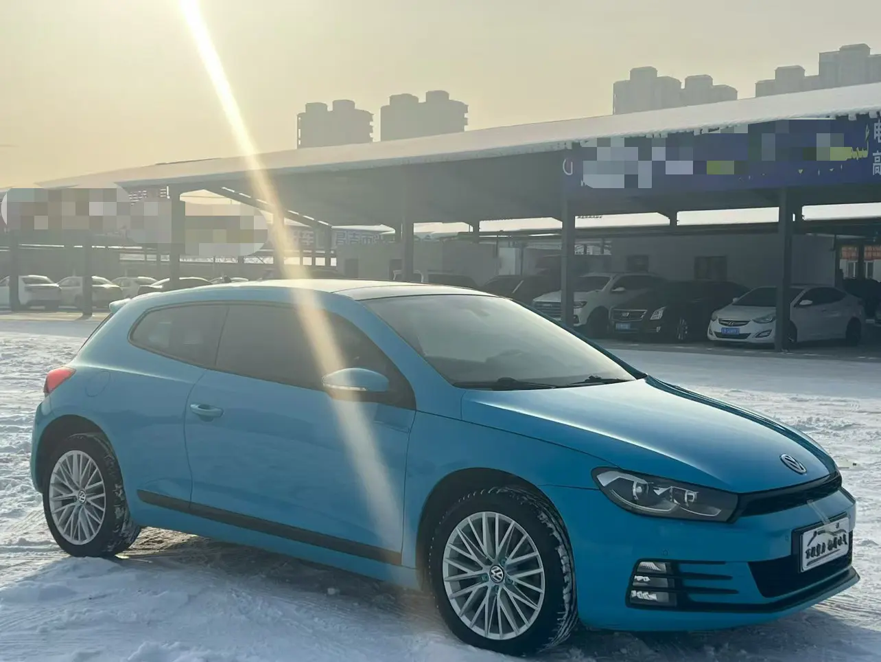Volkswagen Scirocco  из Китая
