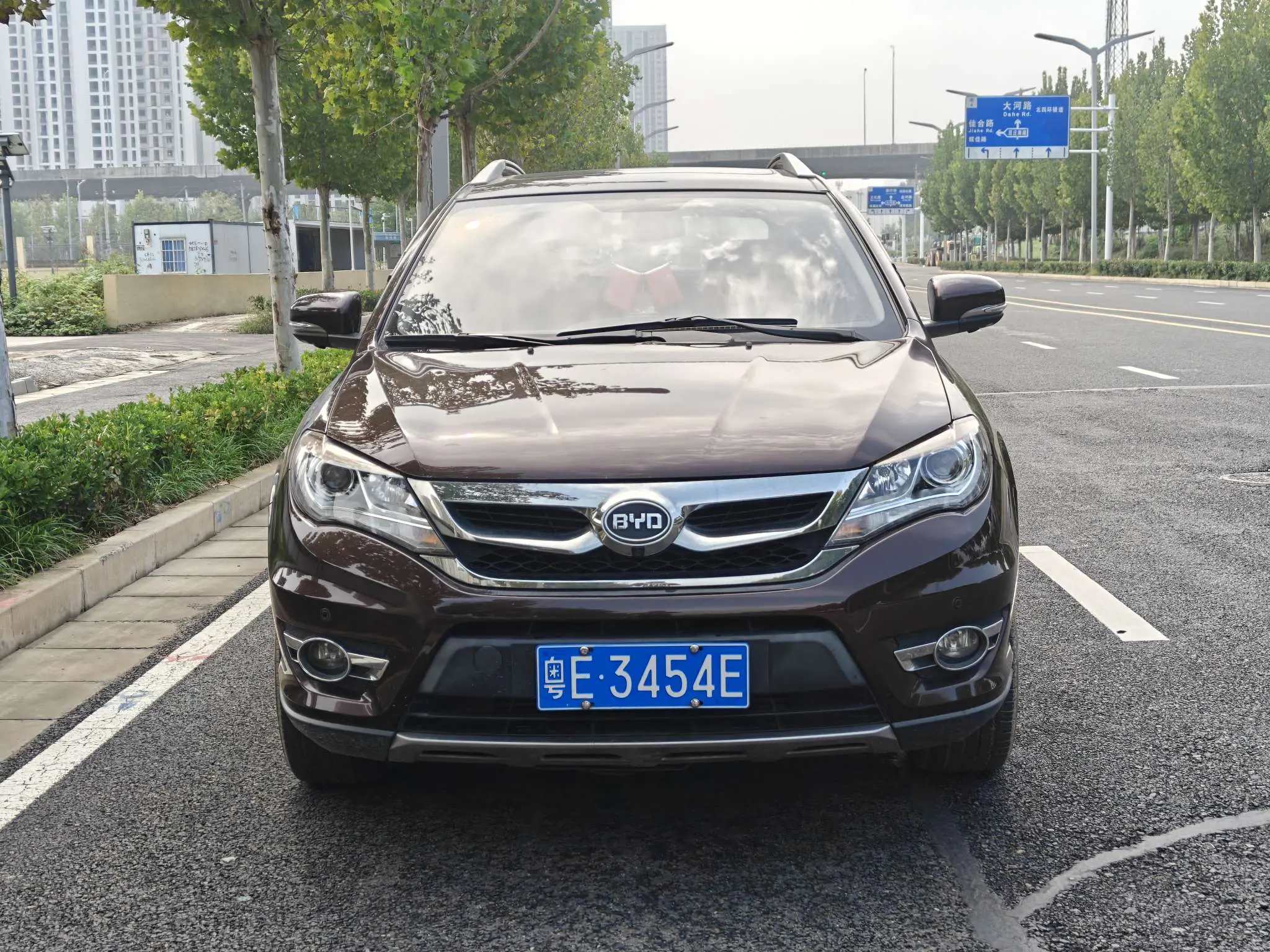 BYD S7  из Китая