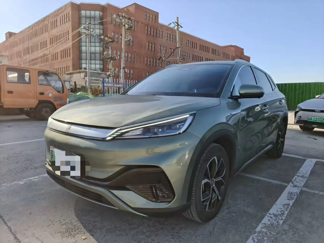 BYD Yuan PLUS  из Китая