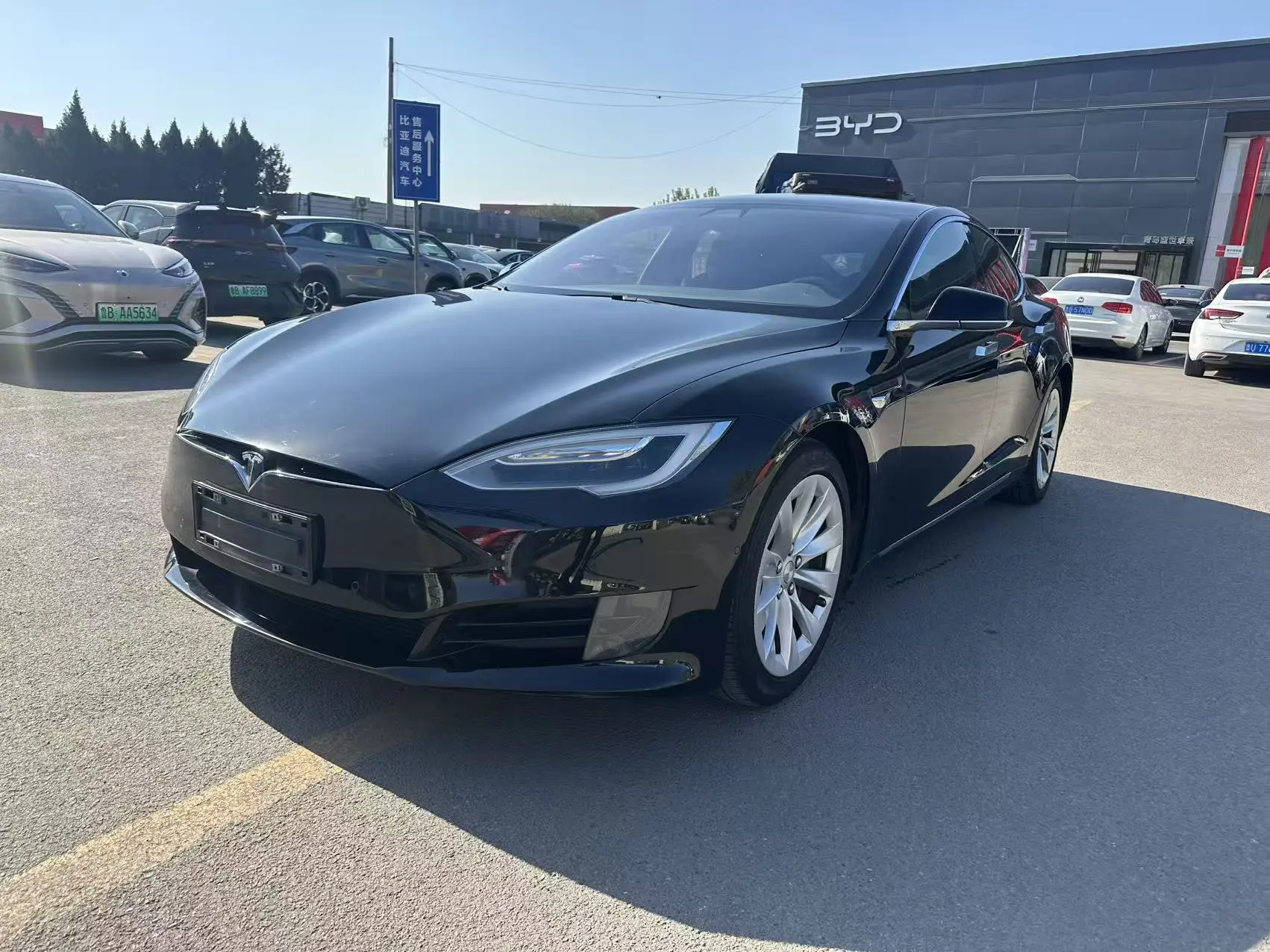 Tesla Model S  из Китая