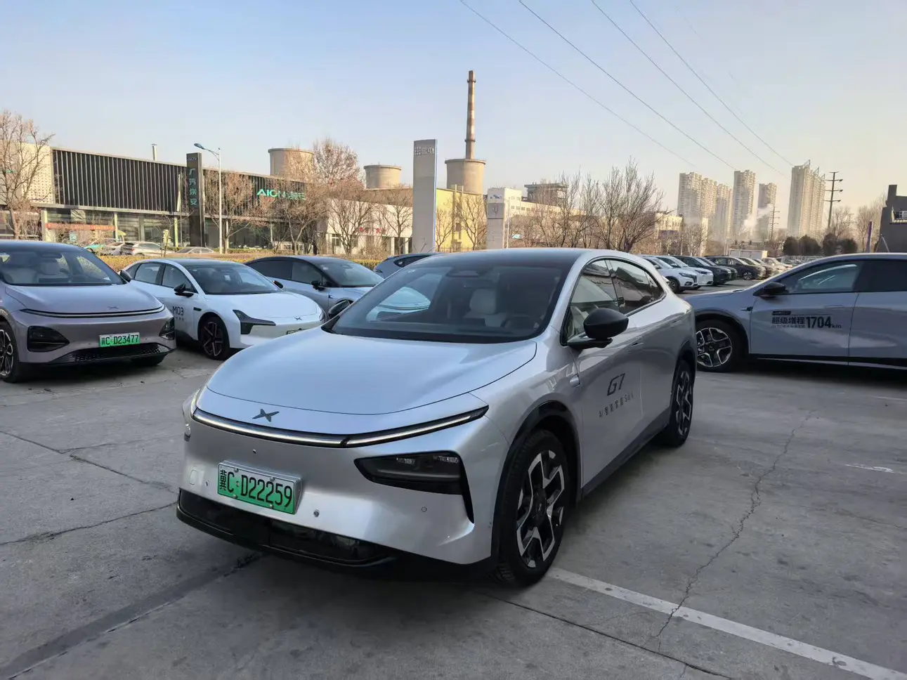 Xpeng G7  из Китая